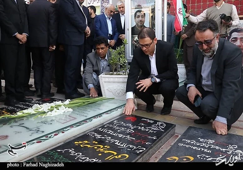 آخرین تصویر از اسماعیل احمدی پیش از سقوط بالگرد